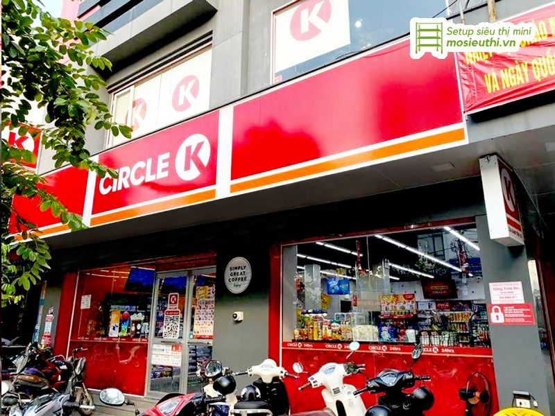 CircleK là mô hình cửa hàng tiện lợi 24/7 điển hình