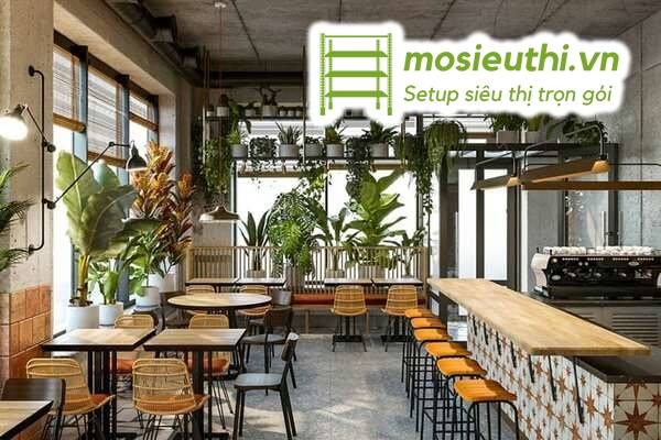 Setup quán cafe