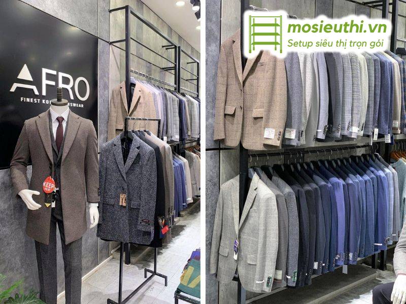 Thiết kế cửa hàng cần đồng bộ với phong cách thương hiệu và gu thời trang của khách hàng mục tiêu