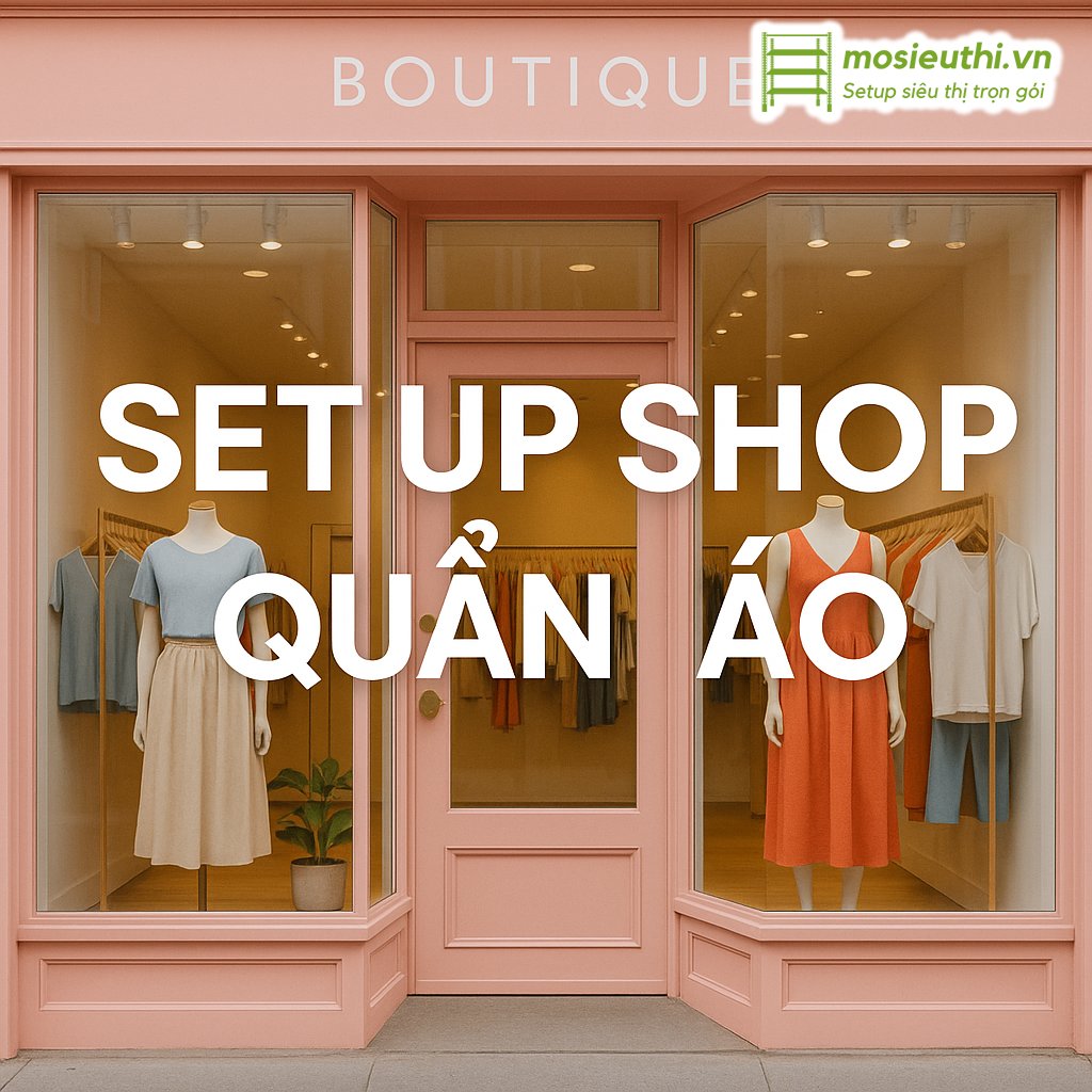Setup shop quần áo
